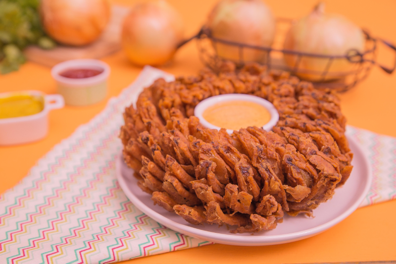 Receita Cebola empanada BHásico